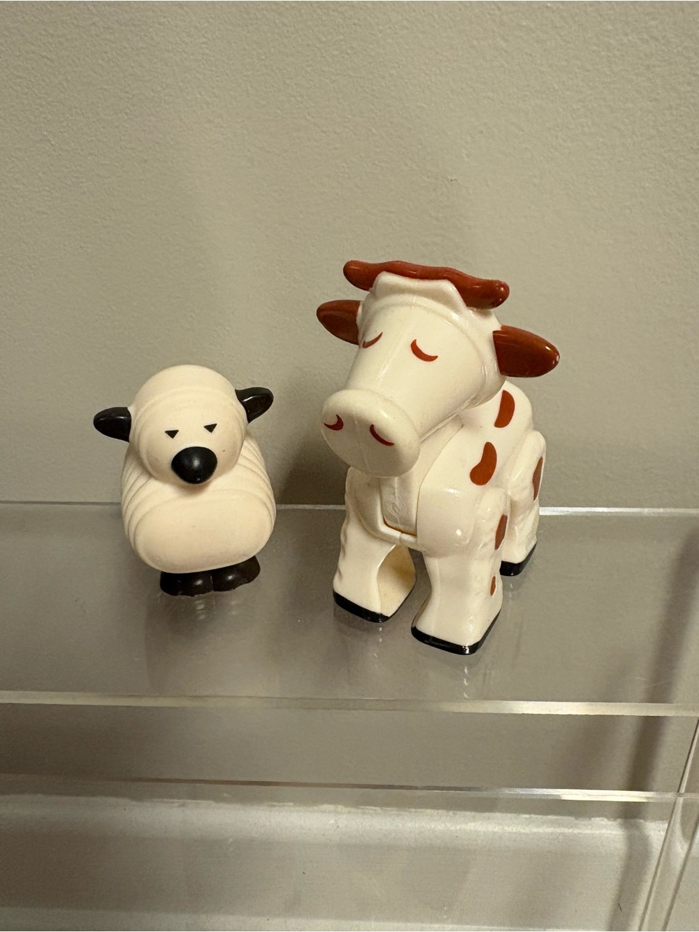 Fisher Price Little People Retro 50th Birthday Family Farm Animals Sheep Cow